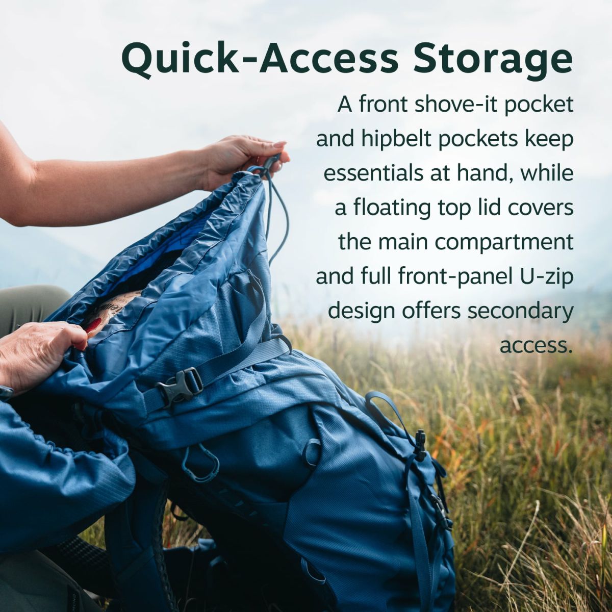 Kestrel™ LT 65 Backpacking Pack